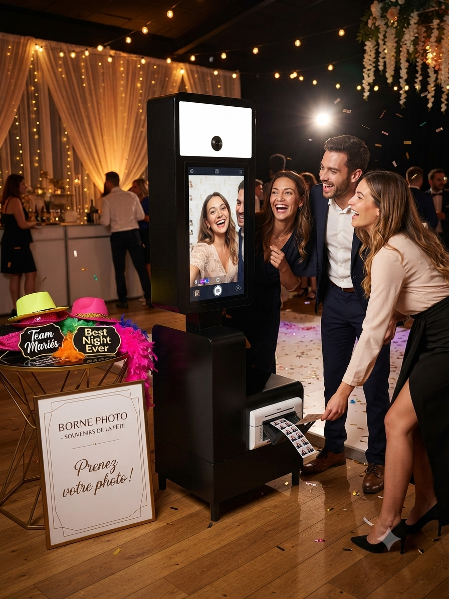 Photobooth lors d'un événement
