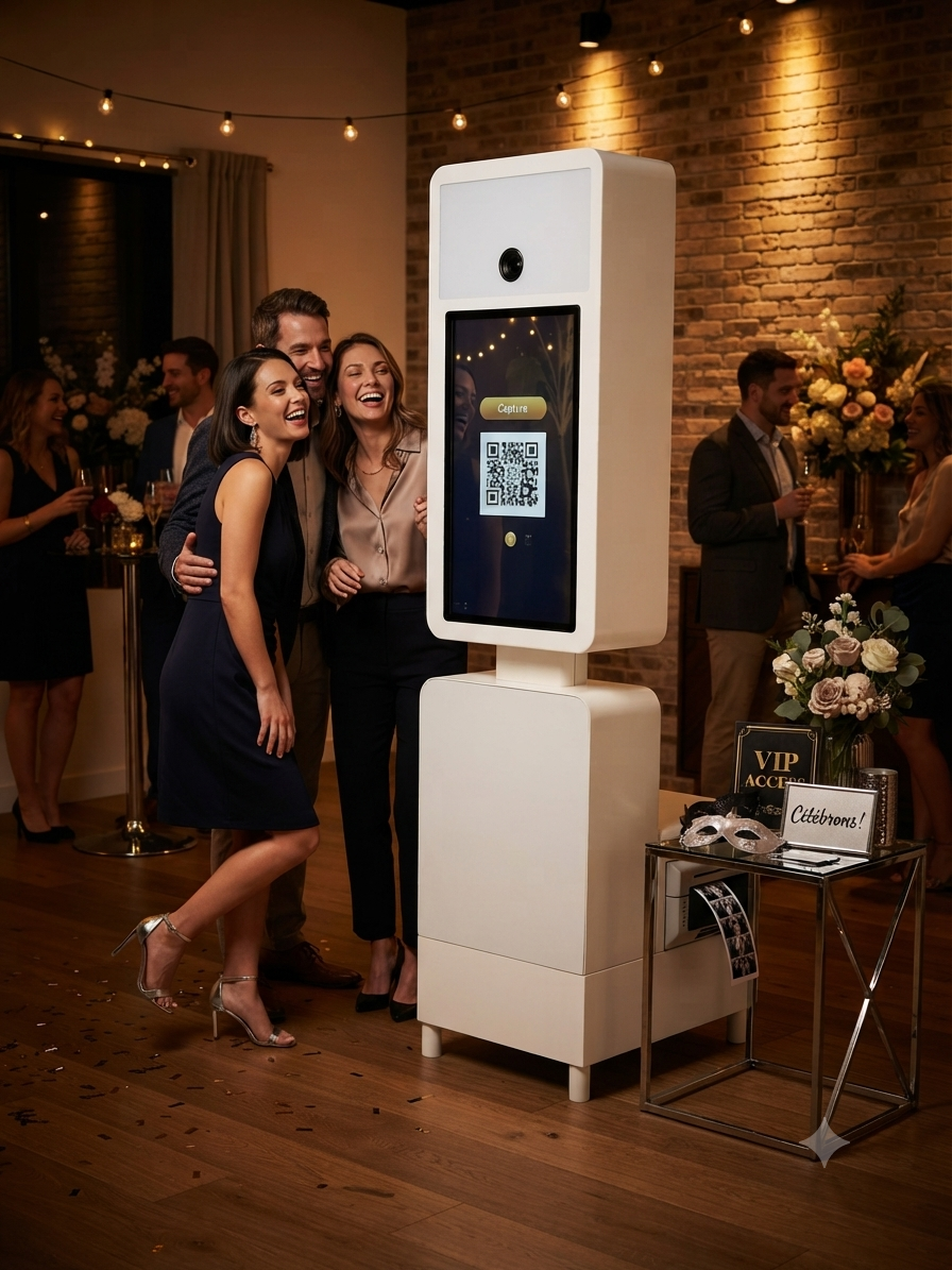 Photobooth lors d'une soirée privée